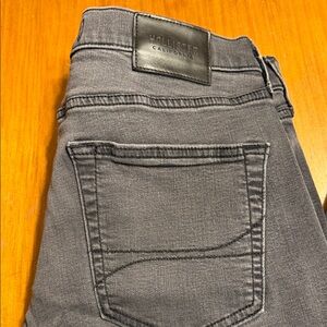 Hollister Men's Dark Gray Skinny Jeans